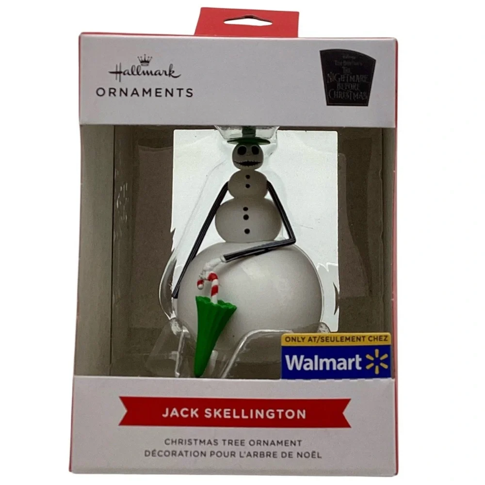 Hallmark Disney’s “Snowman Jack Skellington” Christmas Ornament (NWT)